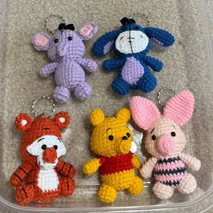 Crochet Keychains - Adorable Handmade Keychains for Kids & Adults - Perfect for Gifts & Collectors