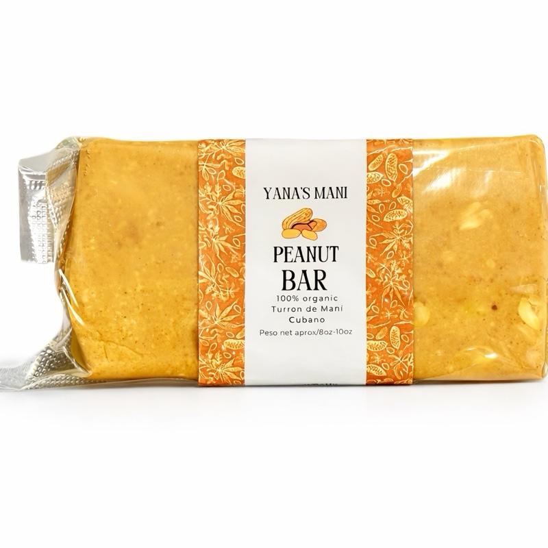 Yana’s Mani 1 each Fresh Snack Protein Low Sugar Peanut Bar - 100% Natural and Delicious Snack Option Flavor