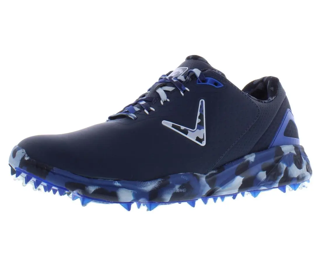 Callaway Coronado V2 Men's Golf Sports Shoes - Spiked Athletic Training Sneaker, Performance Footwear, Walking Shoes, Closed, Casual
