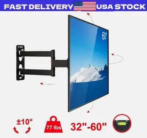 Full Motion TV Wall Mount Bracket 32"37"42"46"50"55"60"65" inch LCD LED OLED