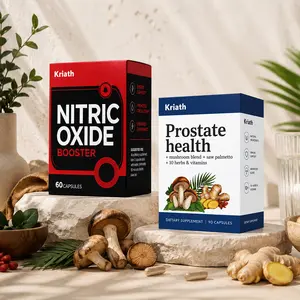 Ultimate Men's Health Bundle - Nitric Oxide Booster 60ct & Prostate Health 90ct Capsules