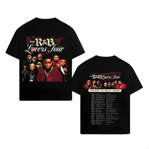 [ MADE IN US ] The R&B Lovers Tour Graphic T-Shirt, Keith Sweat Joe Dru Hill Ginuwine Concert Tee