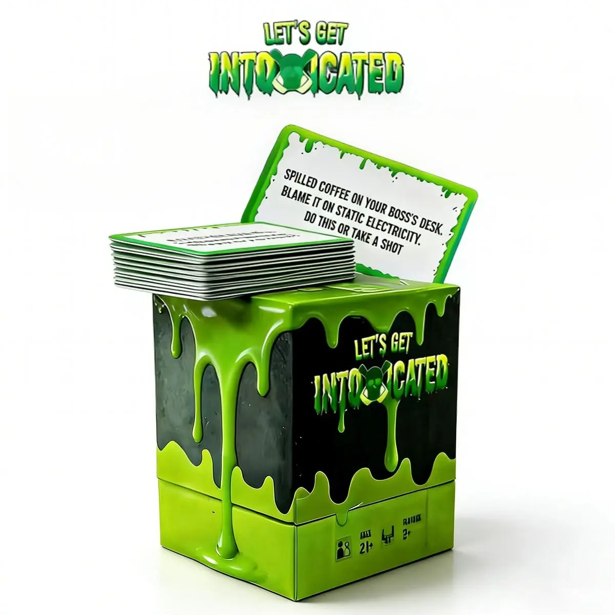 Let's Get Intoxicated 150-Card Adult Party Drinking Game | Perfect for ...