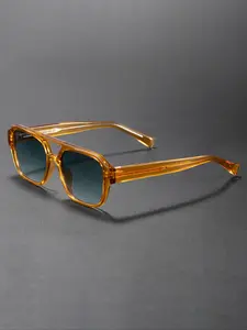 Unisex Polarized Sunglasses, Retro Modern Style, PC+cp Frame, Casual All-Season Wear, Ideal for Travel Beach Music Festivals