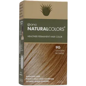 9G Golden Blonde Heat Activated Hair Dye With Organic Ingredients 120 mL / 4 fl. oz.