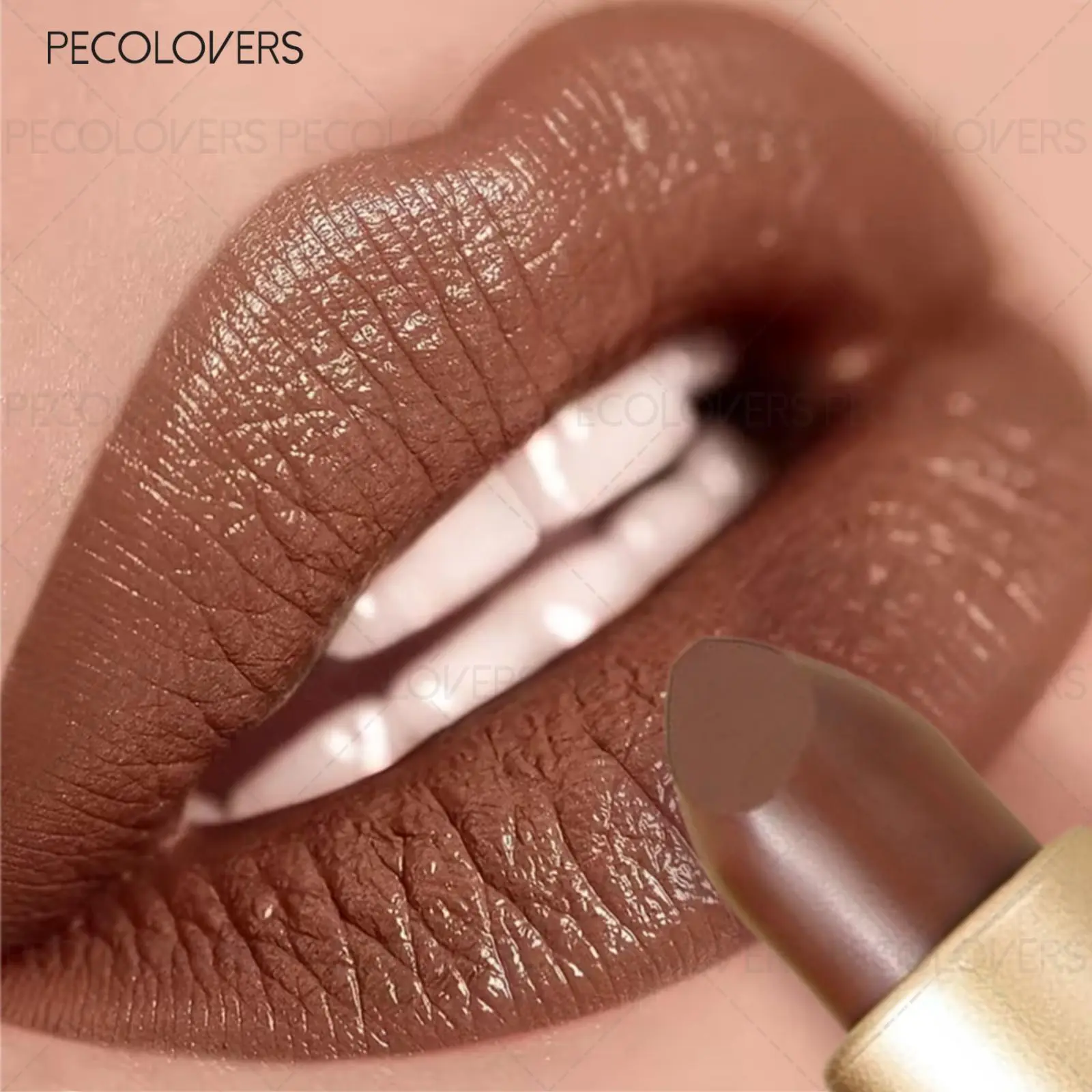Brown Tube Lipstick, Matte Lip Gloss, Lip Stain Gloss, Long-lasting Waterproof, Non-stick Cup, Red and Nude Colors, High Pigmentation Lipstick, Lip Cosmetics, Makeup, Nonstick Lipgloss
