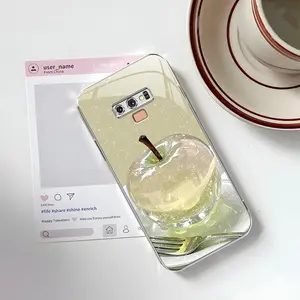 Creative fruit light luxury for【Galaxy Note9】electroplated glass mobile phone case--975