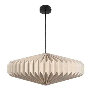 Nolan 21.25" Modern Vintage Honeycomb Shade LED Pendant Light