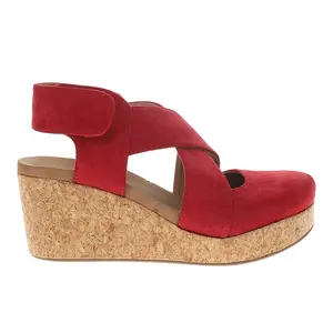 Corkys Womens Case Closed  Casual Sandals Casual - Red