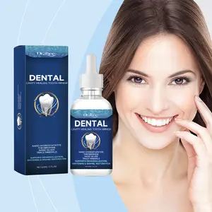 Oralhoe Dental Cavity Healing Tooth Armor Essence 40ml for Gum & Oral Care Repairs Damaged Teeth Enhances Strength Cleans Mouth Reduces Sensitivity