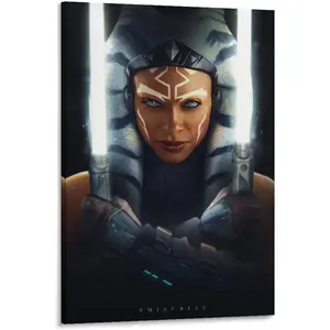 Ahsoka - 2023 TV Mini Series Poster Poster Decorative Painting Canvas Wall Art Living Room Posters Bedroom Painting