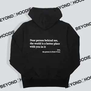 BeyondHoodie Premium 'Dear Person Behind Me' Unisex Hoodie