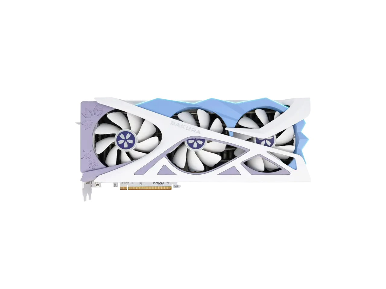 Yeston Sakura Radeon RX 9070 XT 16GB GDDR6 PCI Express 5.0 x16 Graphics Card RX9070XT
