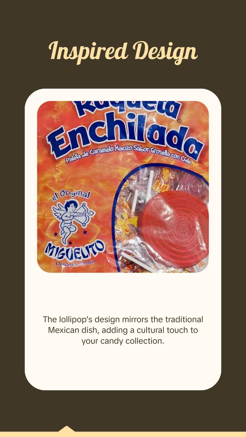 Raqueta Enchilada Miguelito Lollipop - 40 ct. Perfect Snack for Parties and Events