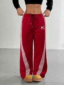 Unisex Sweatpants, Casual Comfy Breathable Jogger Pants for Daily Wear, Unisex Bottoms for All Seasons, Breathable Sporty Bottoms