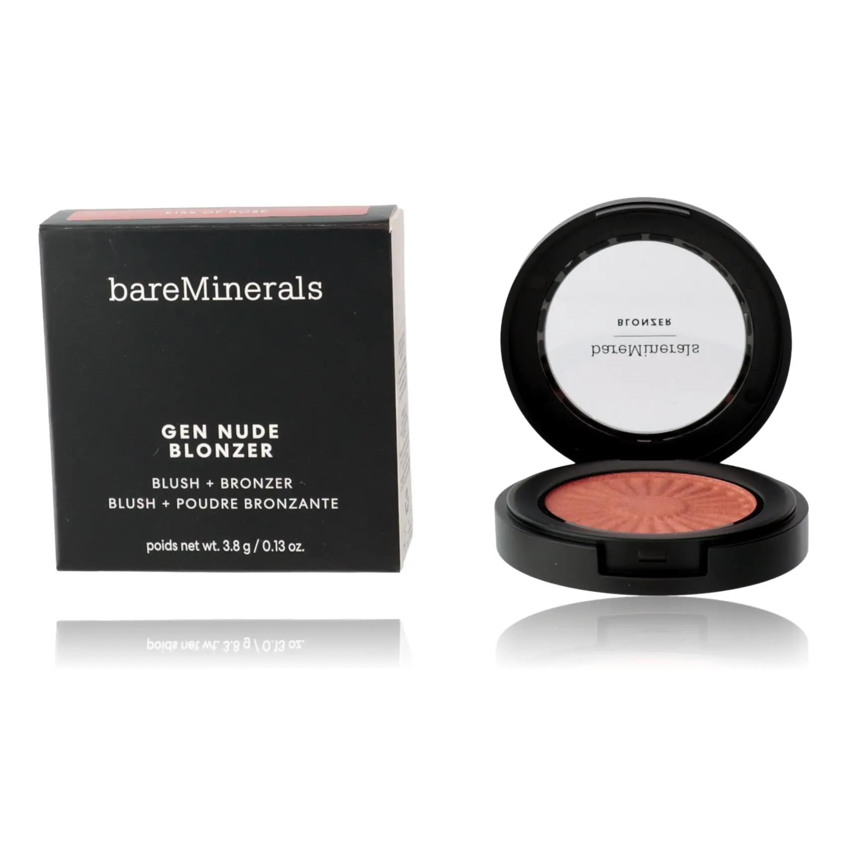 Bare Minerals Gen Nude Blonzer by bareMinerals, .13 oz Blush & Bronzer - Kiss Of Rose