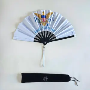 U.S. Virgin Islands Folding Fan – Caribbean Heritage Hand Fan