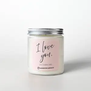 I Love You Candle | Milkhouse Candle | Classic Statement | All Natural Soy Wax Candle