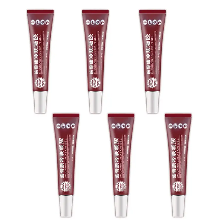 6PCS 20g Therapeutic Cooling Cold Gel Multi-Pack - Joint Care, Muscle Pain Relief, Bathroom Healthcare Treatment, Bone Health Support, 24-Month Shelf Life, All Skin Types Compatible, Buy 1 Get 2 Free Offer