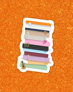 Eras Bookshelf Sticker