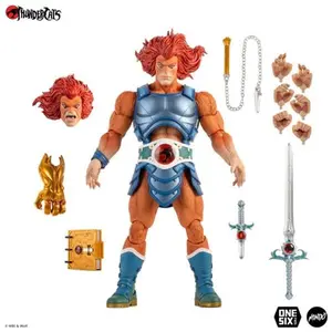 Mondo ThunderCats Figures - 1/6 Scale Lion-O (Regular Edition) with Removable Armor, Swappable Hands, Portraits, Weapons & Claw Shields