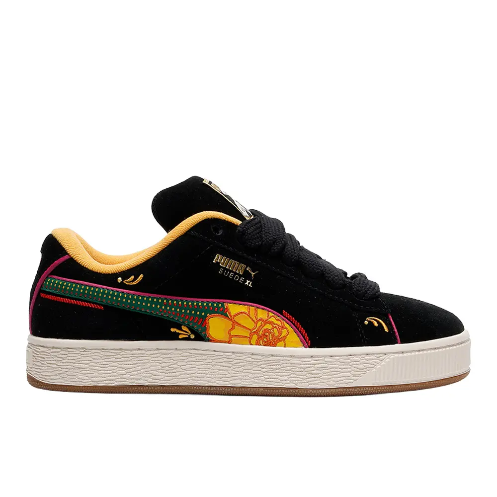 PUMA Mens Suede Xl La Catrina Lace Up Sneakers Shoes Casual - Black