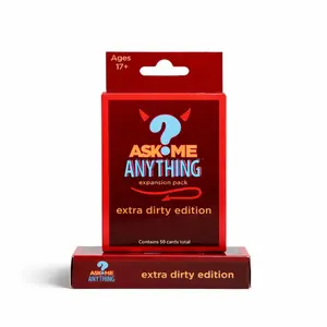 Ask Me Anything Ultimate Social Game Extra Dirty Edition - 50 Extra Raunchy Questions for Adult Fun & Party Board Game