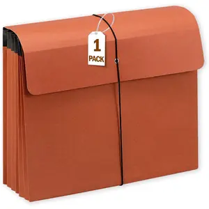 Expanding File Pockets with Flap,Heavy Duty Expandable Folder Bag,Elastic Cord Closure,Accordion File Organizer for Office,School,,Letter Size
