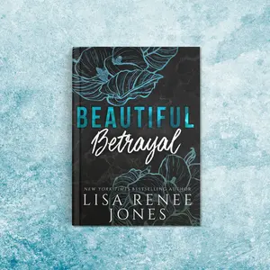 Lisa Renee Jones Beautiful Betrayal Special Edition Hardcover Book with Foiled Cover and Sprayed Edges Scandalous Billionaires Series Romance Novel