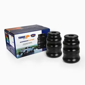 TORQUE Rear Suspension System Upgrade, Bump Stop Replacement for 2011-2025 Chevrolet Chevy Silverado 2500 3500 HD and GMC Sierra 2500 3500 HD 2500HD 3500HD (Replaces Timbren GMRCK25D) (TR3015)