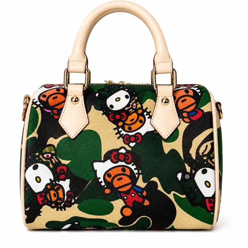 Green Bape purse
