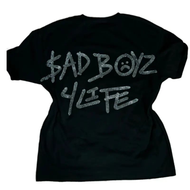 Sadboyz rhinestone tshirt
