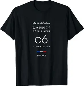 Cannes 06 Alpes Maritimes French Riviera France T-Shirt