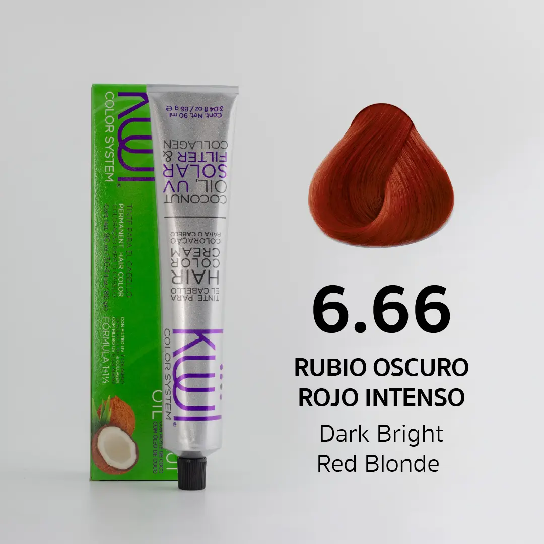 6.66 - Dark Bright Red Blonde