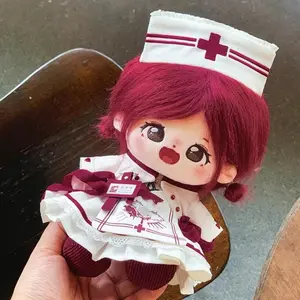 Original Angel Nurse Uniform Suit For 20cm Doll Toy Costume Clothes Cosplay KN Gift Cute