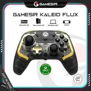 GameSir Kaleid Flux Wired RGB Controller for Xbox Series X|S, Xbox One, Windows 10/11 & Steam, Anti-Drift Gamepad with Precision Hall Effect Sticks, RGB Lighting, Anti-Drift Technology