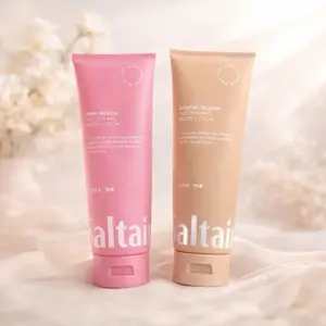 Saltair Body Lotion Set Of 2 Pink Beach & Santal Bloom Nourishing & Smoothing 8.5 fl oz Each