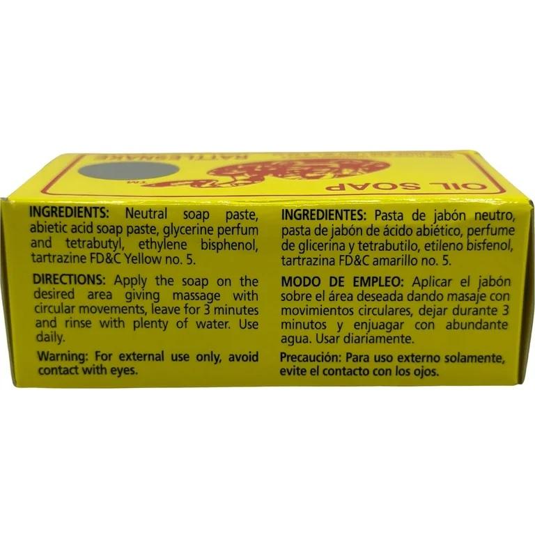 Jabón de Vibora de Cascabel 4.93 oz Rattlesnake Oil Soap for Skin Made in Mexico 140 GR