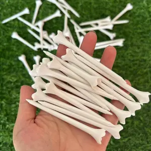 Unbreakable Golf Tees, 30/50/100pcs Professional Durable Plastic Golf Tees, Reusable Accessories and Gifts for Golfer Lovers, Golf Hitting Aid