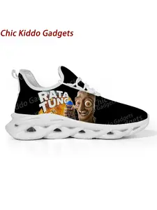 Tung Tung Tung Sahur Sneakers PatrioticPrint Unique Men Woman Shoes Fashionable Daily Playwear for Mesh Lace-Up Low Footwear Sneakers Shoes, Lace Up Trainers, Trainer