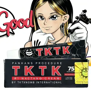 TKTK Deep Numbness Tattoo Soothing Cream Maximum Strength 6-8Hours Professional Tattoo Assistance Tool Painless Cream Waxing & Piercing | BestTattoo Care 75% Enhanced Version