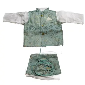 Nepali Traditional Pasni Set Matching Shoes and Hat for Festive Wear