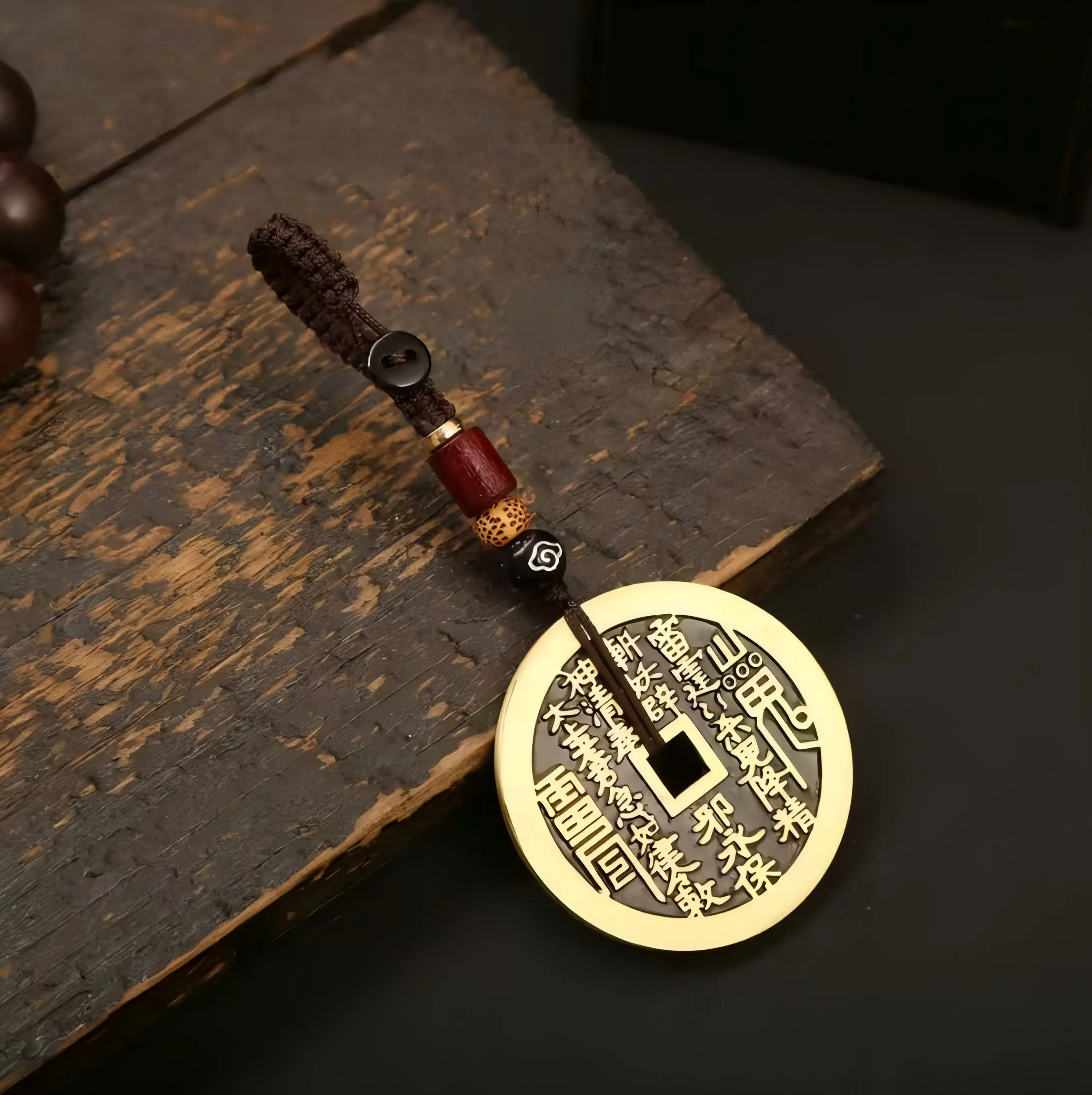 The Mountain Ghost Coin&Mountain Ghost TaoistAmulet Coin&Chinese Feng Shui