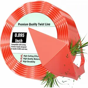 0.095'' AL2420P Pre-Cut Replacement Twisted Timmer Line Compatible with EGO 56-Volt 15-Inch Trimmer & Multi-Head String Trimmer Attachment, Heavy Duty Trimmer String (160 ft)