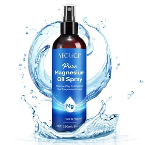 250ML YECUCE Pure Magnesium Oil Spray for Muscle Recovery, Boosts Energy Levels, Promotes Healthy Skin, Ideal for Daily or Post-Workout Use