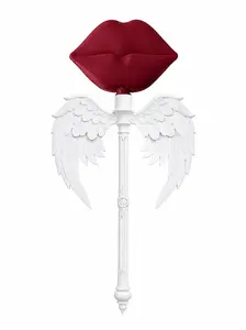 Kiss Tap to Pay Angel Wand 3D Printed Magic Pay Stick in Bold multi Color for Unique Payment Experience