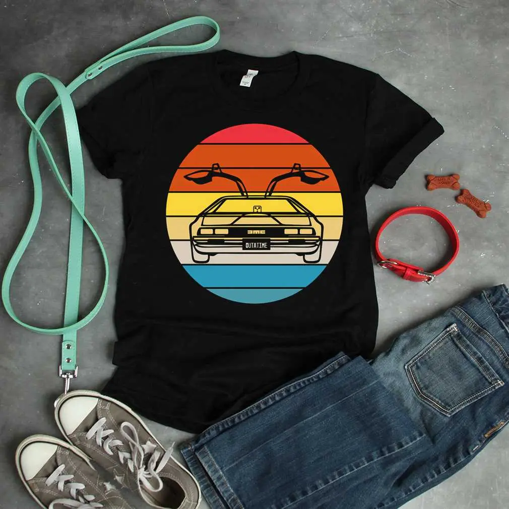 The Delorean Sunset T-Shirt