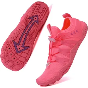 Water shoes for men and women featuring anti-slip design, perfect for stream trekking, beach activities, vacation travel, beach hiking, and more.