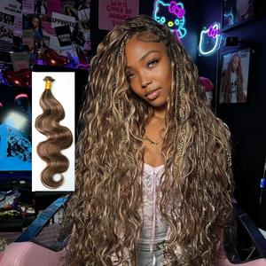 YWIGS Blonde Body Wave Bulk Human Braiding Hair for Boho Braids Natural Texture #27/30/613 & #4/27/30 & #4/30 TikTokShopJumpstartSale #DealsForYouDays @spotlightday