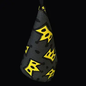 Premium Microfiber Golf Towel, Large Size 16''x24'', Super Absorbent&Quick-Dry For Quick Cleaning, Machine Washable, Perfect for Golf Bags, Fun & Creative Gifts for Men or Women, Golf Accessories - DARK GREY